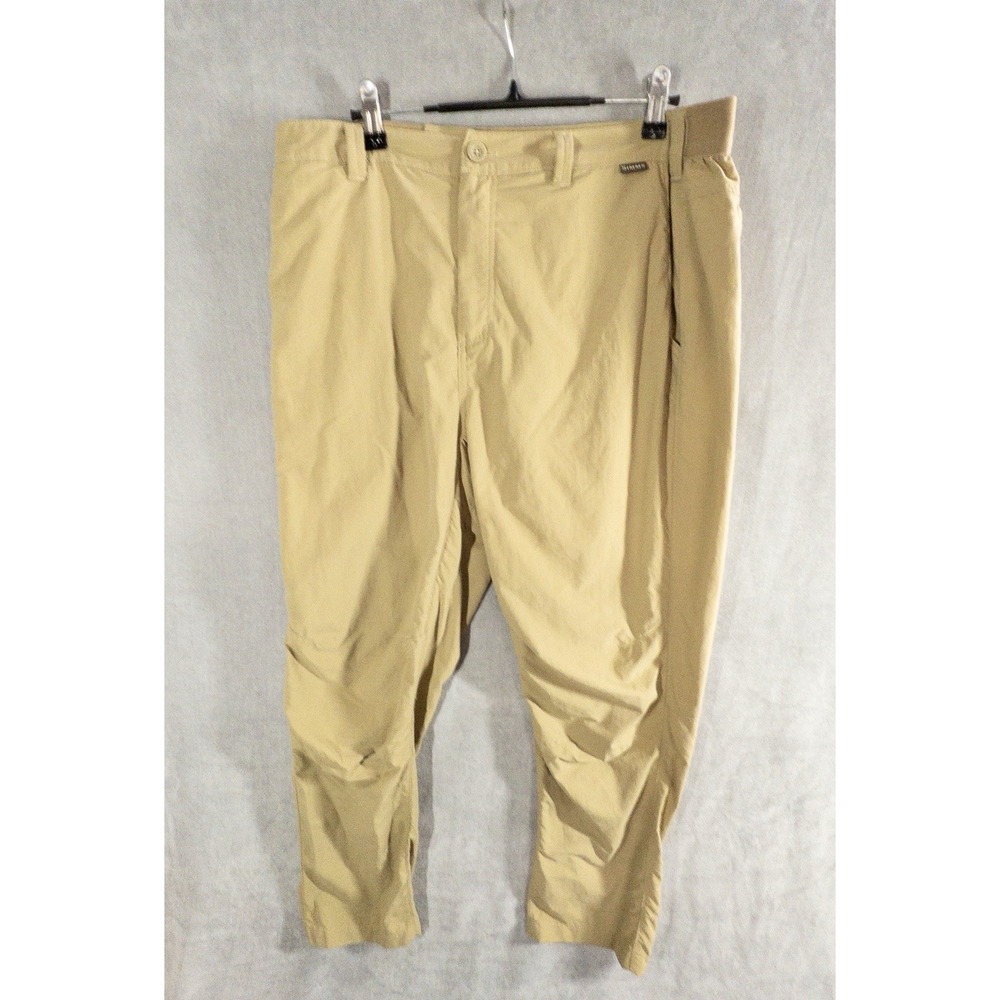 Simms Fishing Nylon Wading Pants Mens 36r Outdoors Gorpcore Camping Hiking